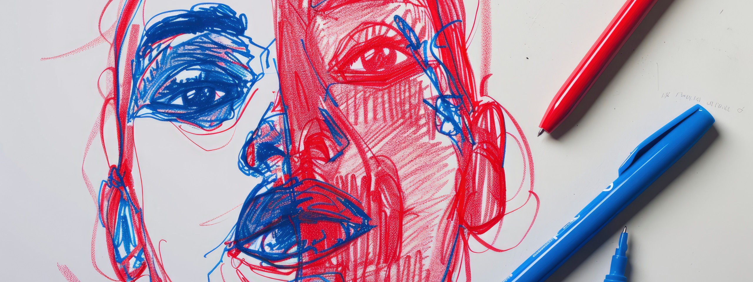 Poster pen portraits at Ultimo Community Centre
