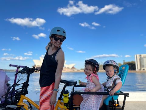 E-bikes are a popular option for families looking to move away from relying on a car. 