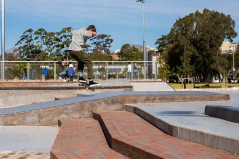 A dream skate plaza is open at Federal Park