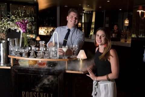 Ben Hickey and Naomi Palmer, co-owners of The Roosevelt