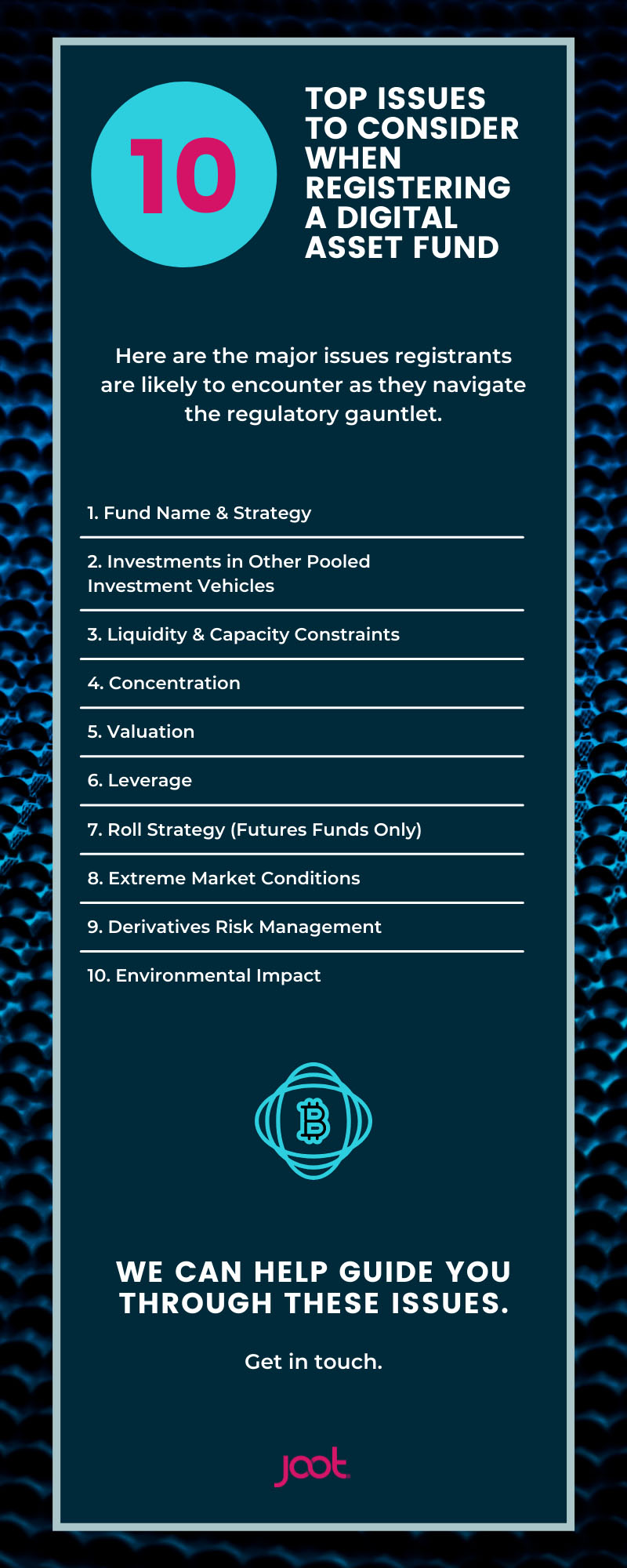 Top 10 Issues to Consider When Registering a Digital Asset Fund