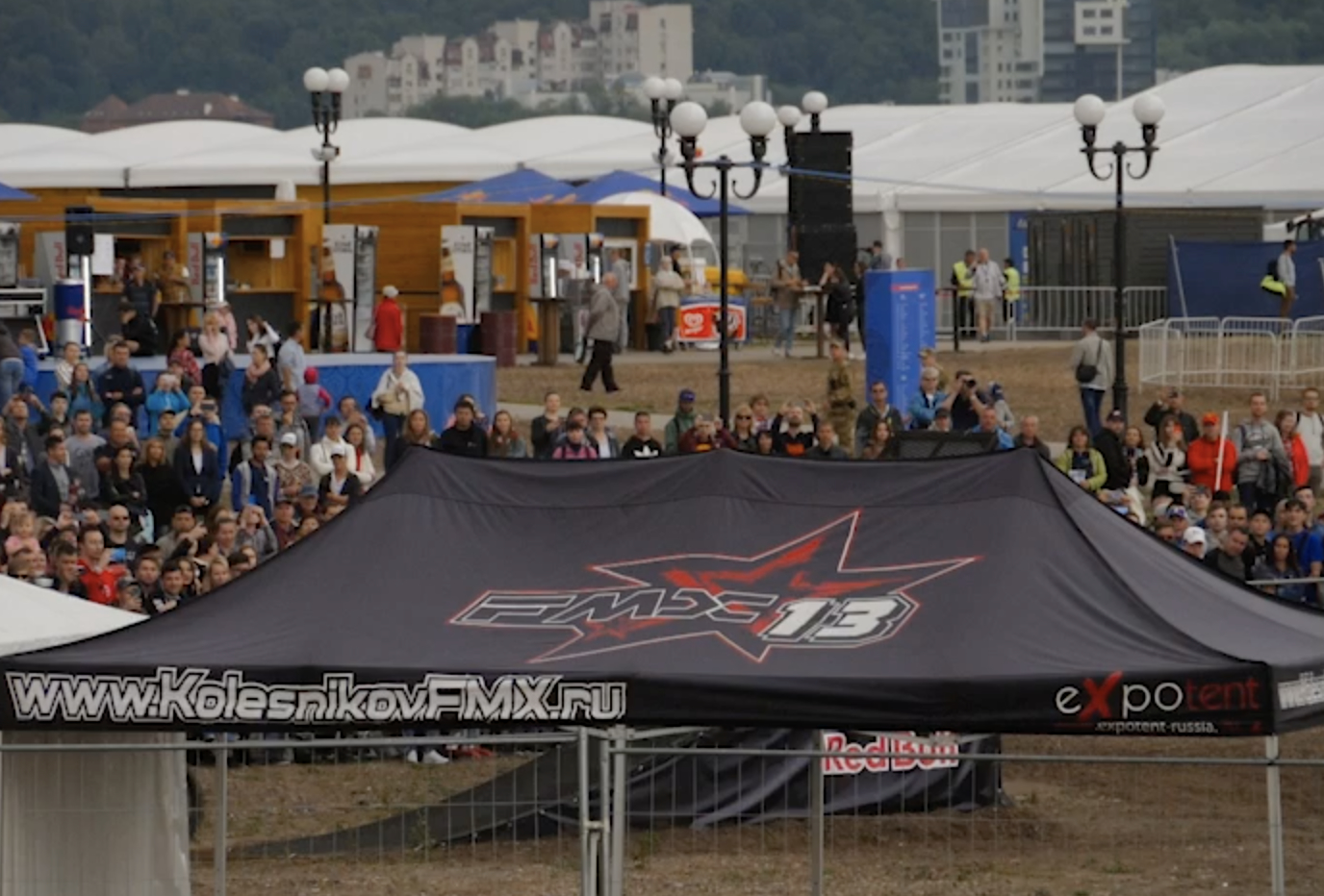 Sport bikers at Extreme Sports Festival
