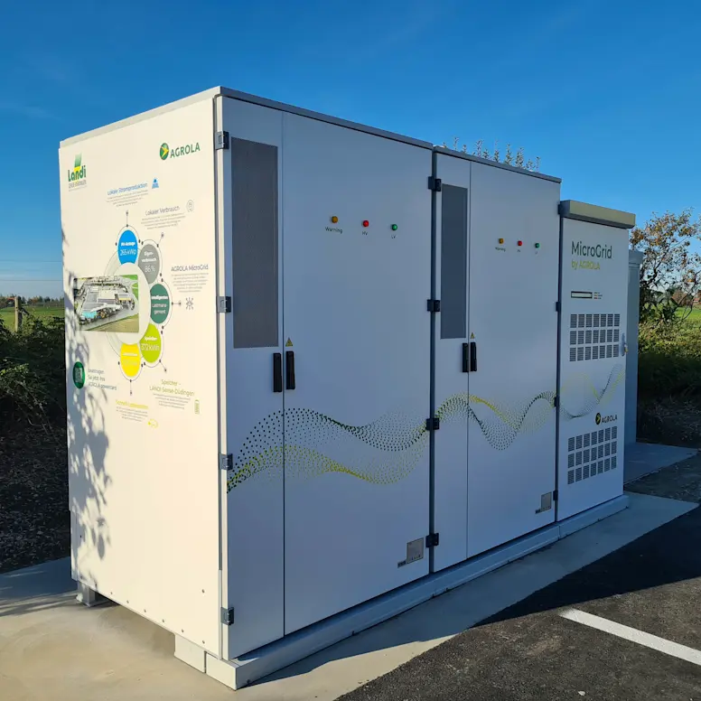 AGROLA MicroGrid der LANDI Sense-Düdingen in Tafers
