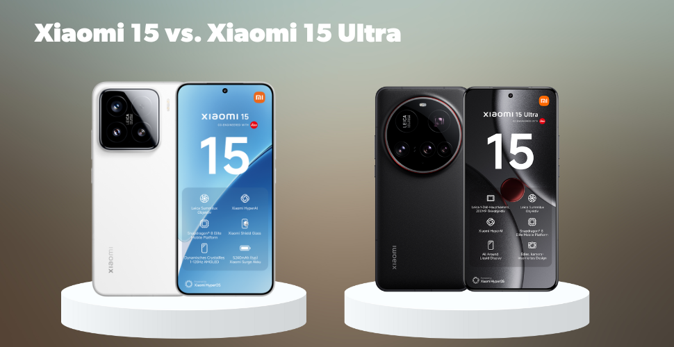 Xiaomi 15 vs. Xiaomi 15 Ultra: Wo liegen die Unterschiede? Xiaomi 15 vs. Xiaomi 15 Ultra: Wo liegen die Unterschiede?