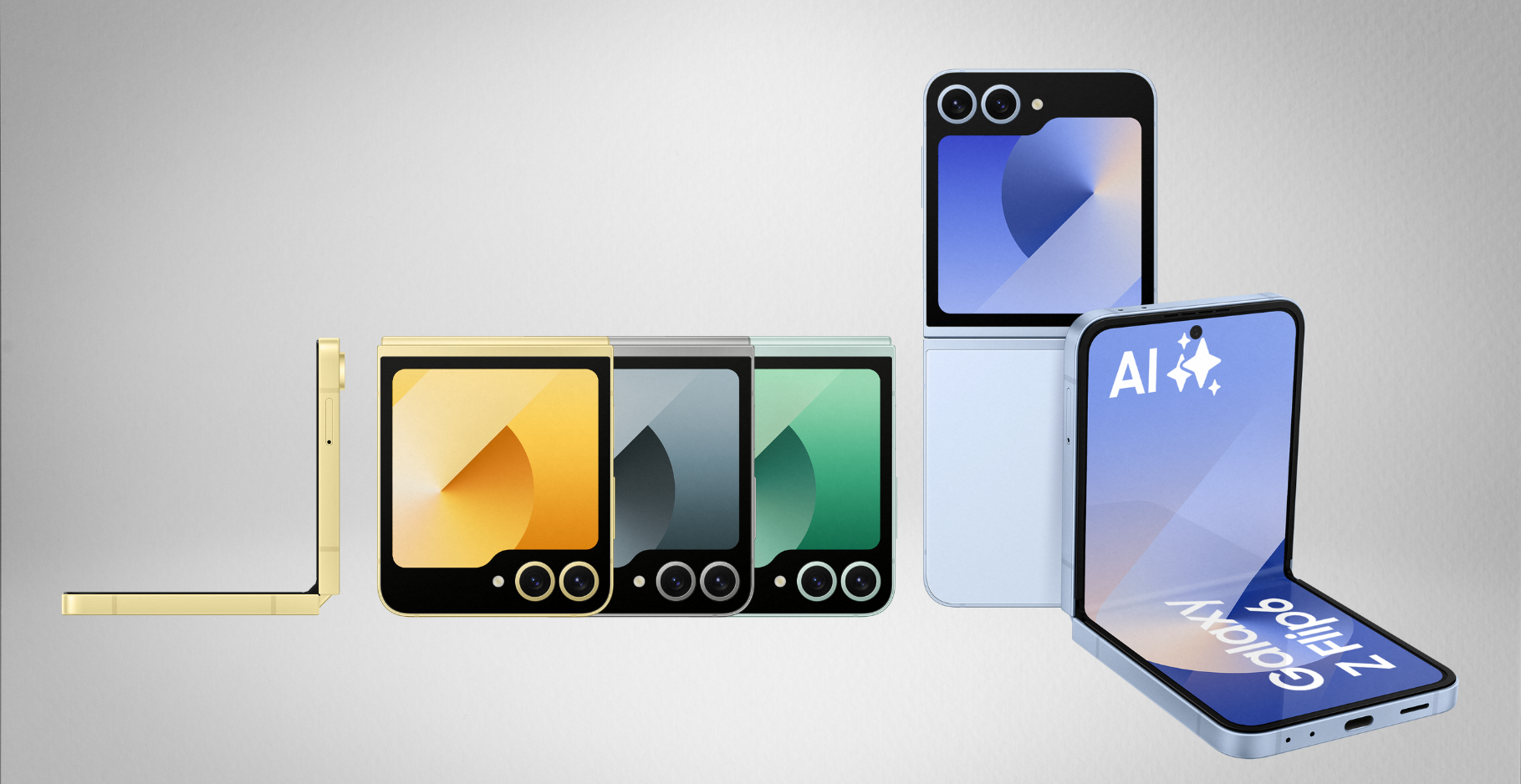 mic: Bestenliste Smartphones unter 5 Zoll_ Produktbild Samsung Galaxy Z Flip6