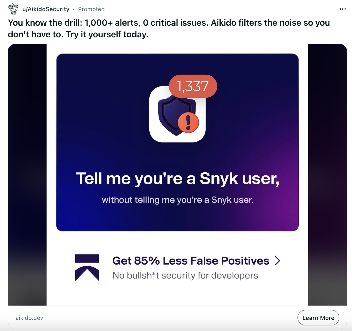 Cyber landing page reddit ad