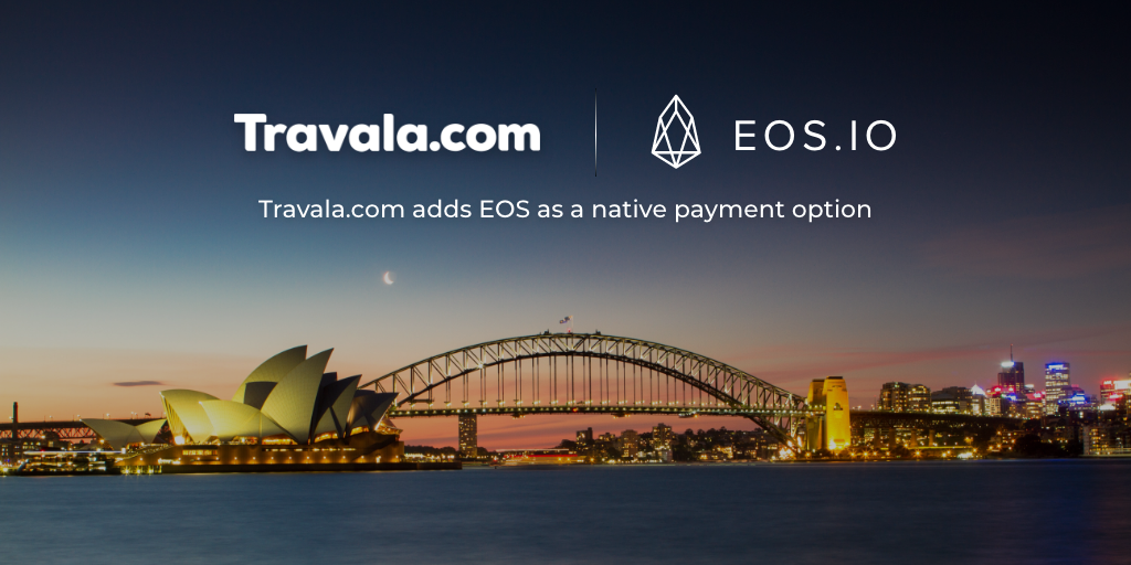Book over 1.6M Hotels with EOS on Travala