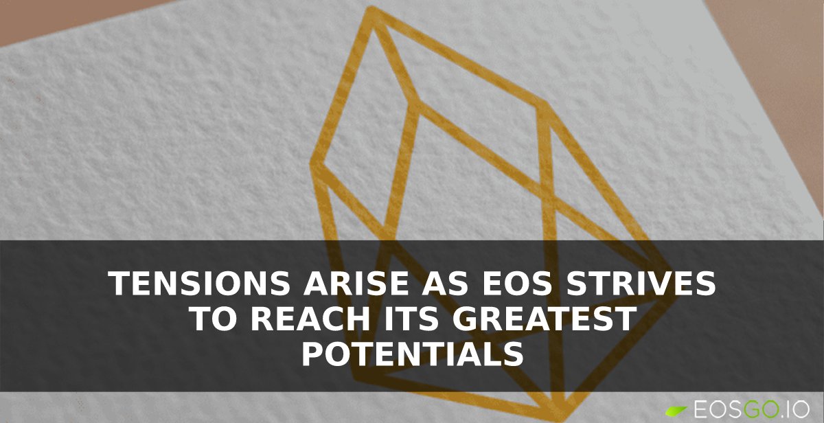 This Week: Tensions Arise As EOS Strives To Reach Its Greatest Potentials