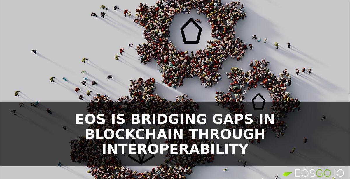 This Week: EOS Is Bridging Gaps In Blockchain Through Interoperability