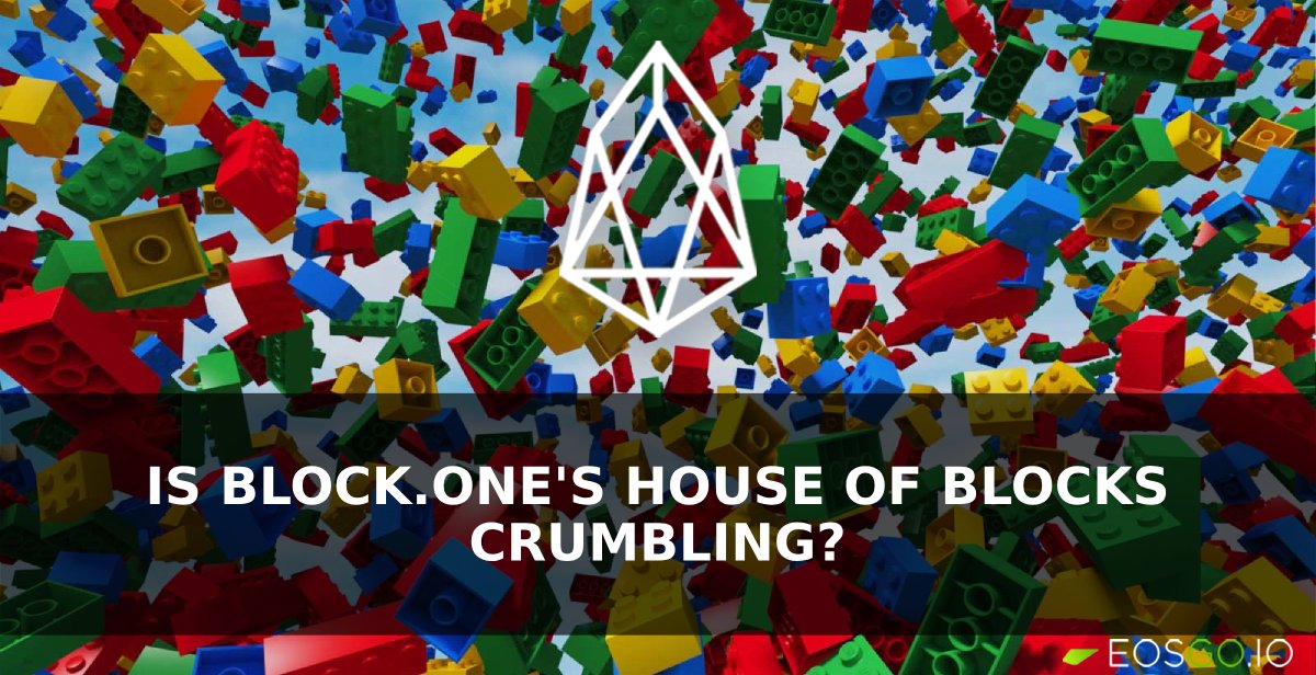 Is Block.one's House of Blocks Crumbling?