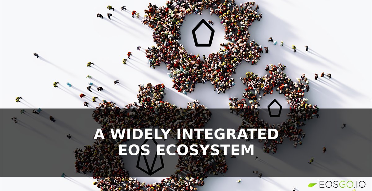 This Week: A Widely Integrated EOS ecosystem 