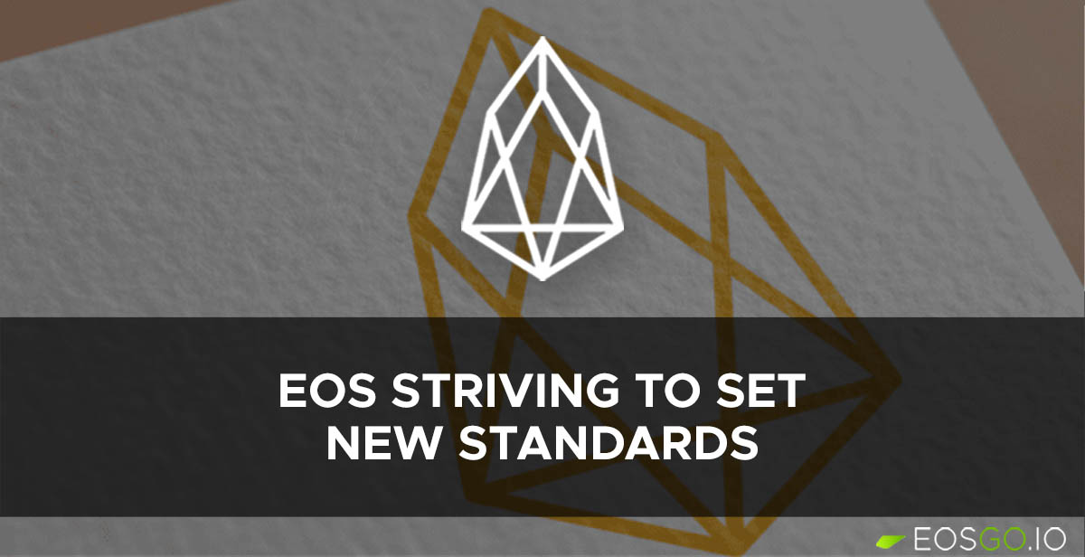 一周焦点：EOS正建立新标准