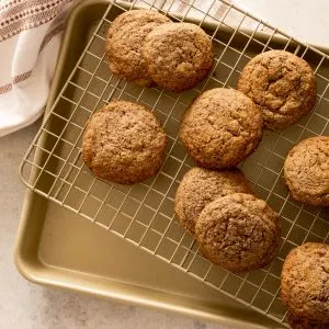 Keto Soft Ginger Cookies
