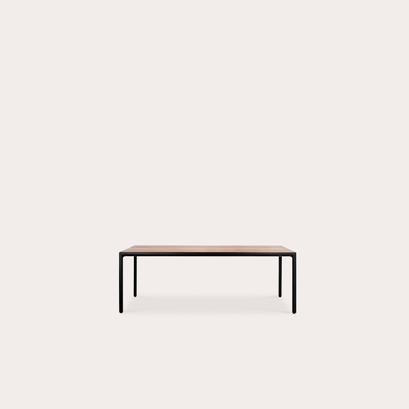 In studio photograph of Illum Dining Table