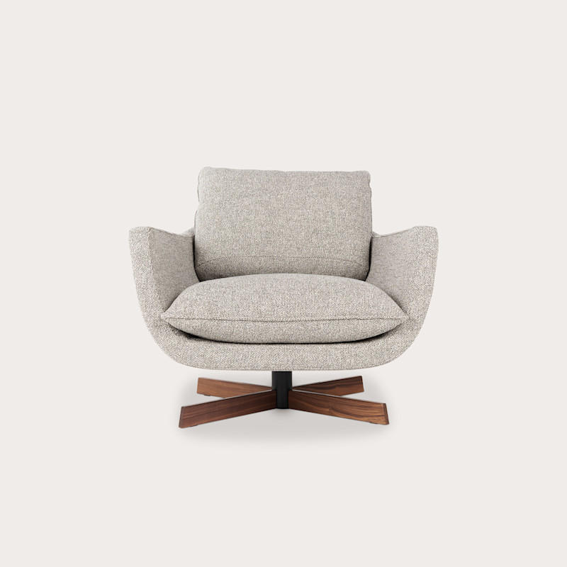 In studio photograph of Rua Leblon Club Chair