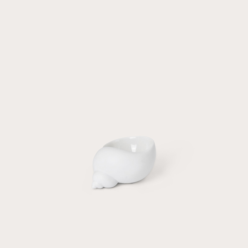 In studio photograph of Snail Salt and Pepper Set