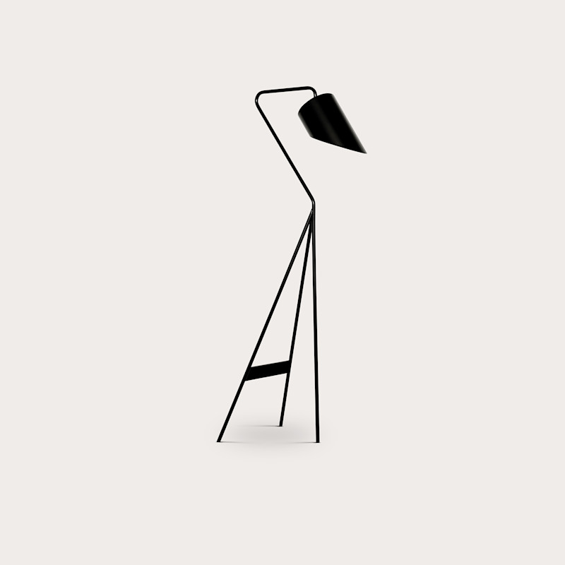 In studio photograph of SWN Floor Lamp