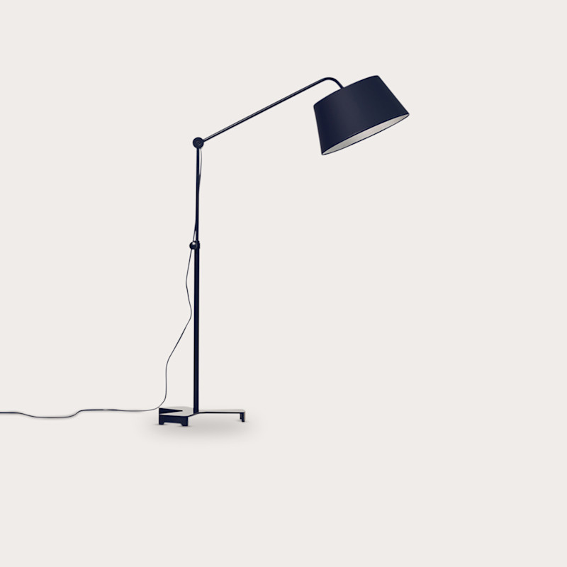 In studio photograph of HOK II Floor Lamp