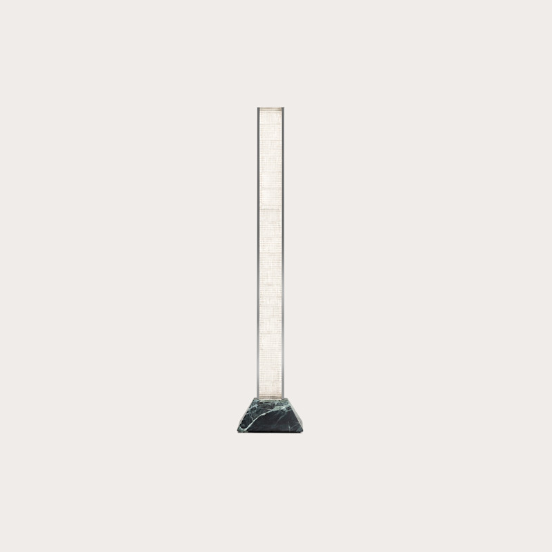 In studio photograph of Sistema Totem Floor Lamp