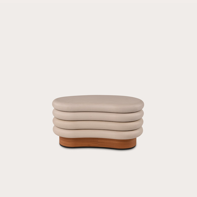 In studio photograph of Out of Line Layered Side Table