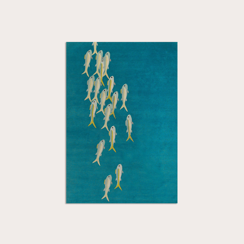 In studio photograph of Fishes