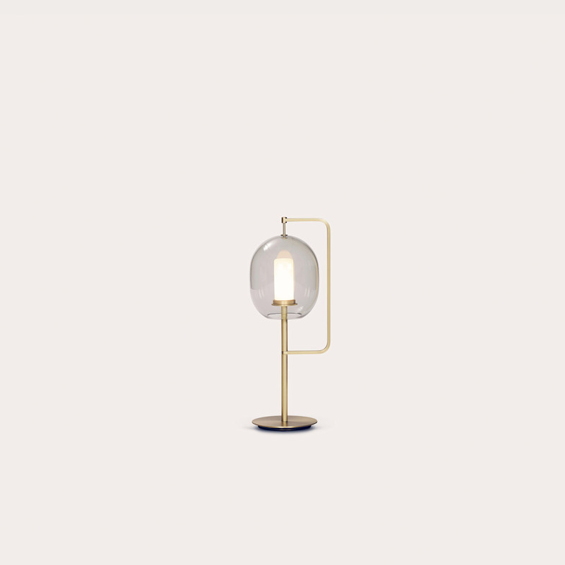 In studio photograph of Lantern Light Table Lamp