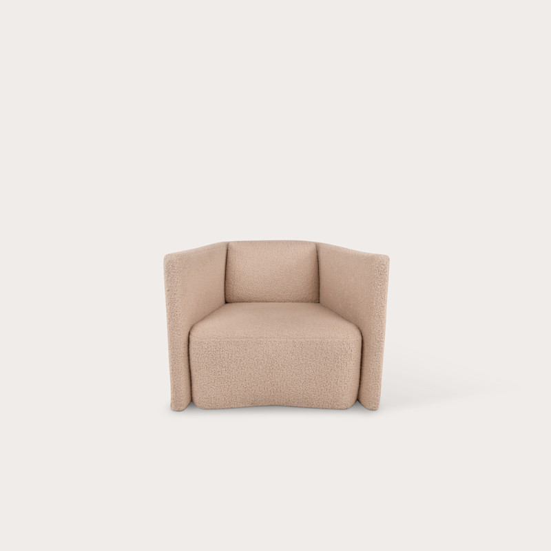 In studio photograph of EKO Armchair