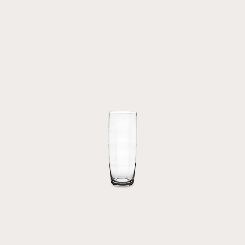 In studio photograph of Wiener Seiterl Optic Beer Tumbler