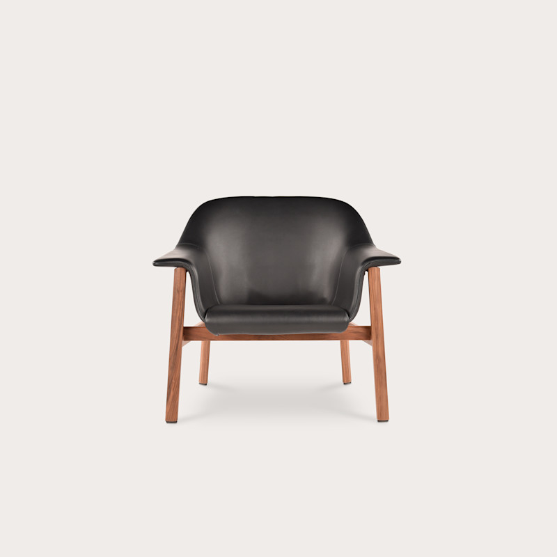 In studio photograph of Sedan Lounge Chair