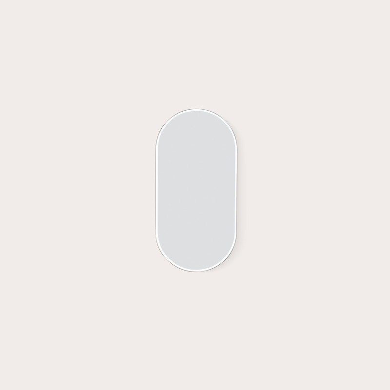 In studio photograph of Mirari Mirror Oval