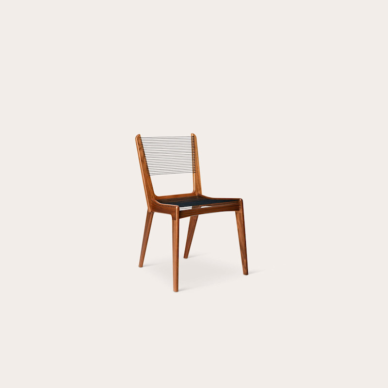 In studio photograph of Cord Chair