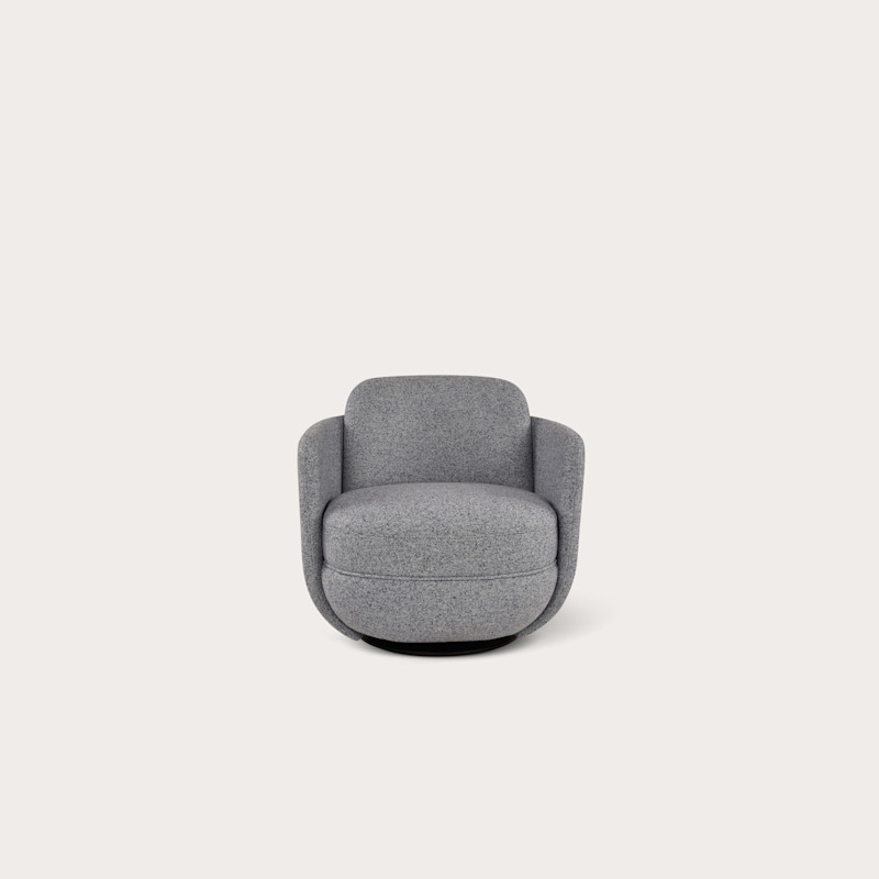 In studio photograph of Miles