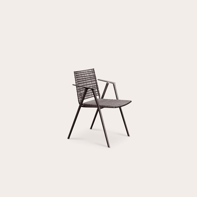 In studio photograph of BRANCH Armchair