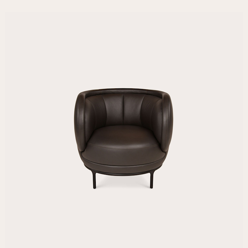 In studio photograph of Vuelta Armchair 80