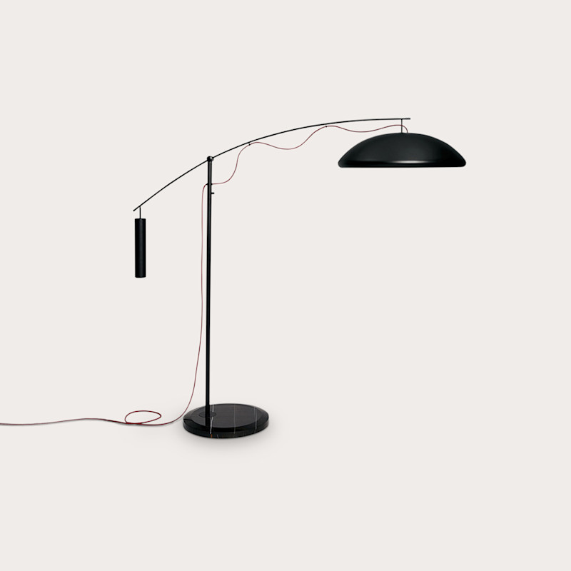 In studio photograph of Takayama Floor Lamp