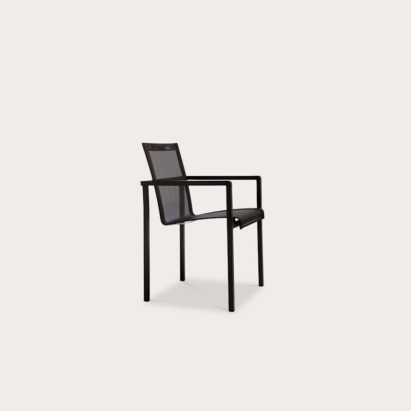 In studio photograph of NATAL ALU Armchair