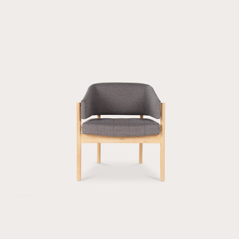 In studio photograph of SENIOR Armchair