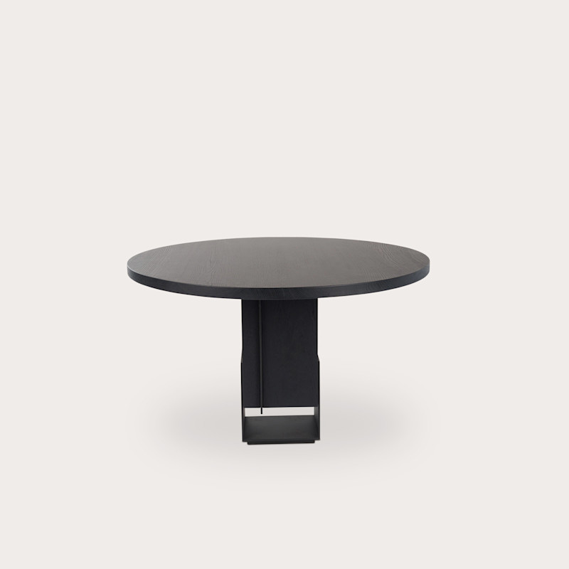 In studio photograph of KITALE Dining Table Round