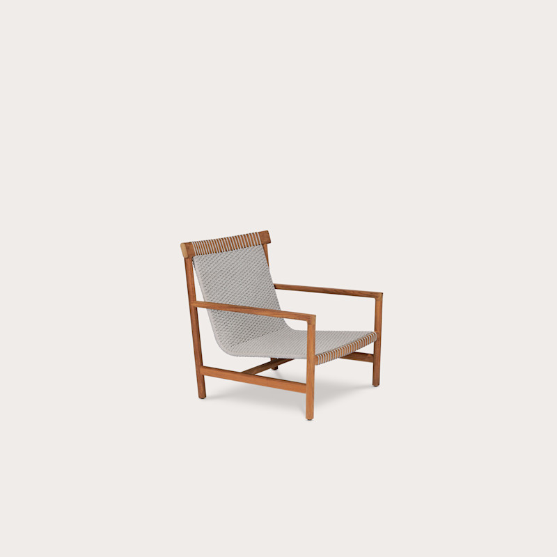 In studio photograph of AMANU Lounge Chair