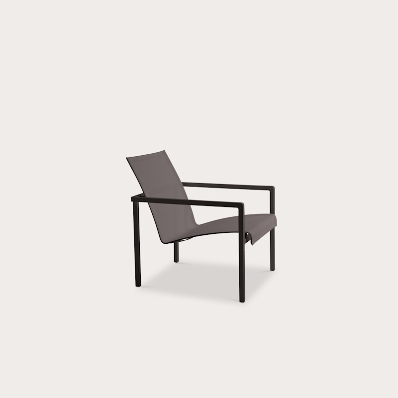 In studio photograph of NATAL ALU Lounge Chair