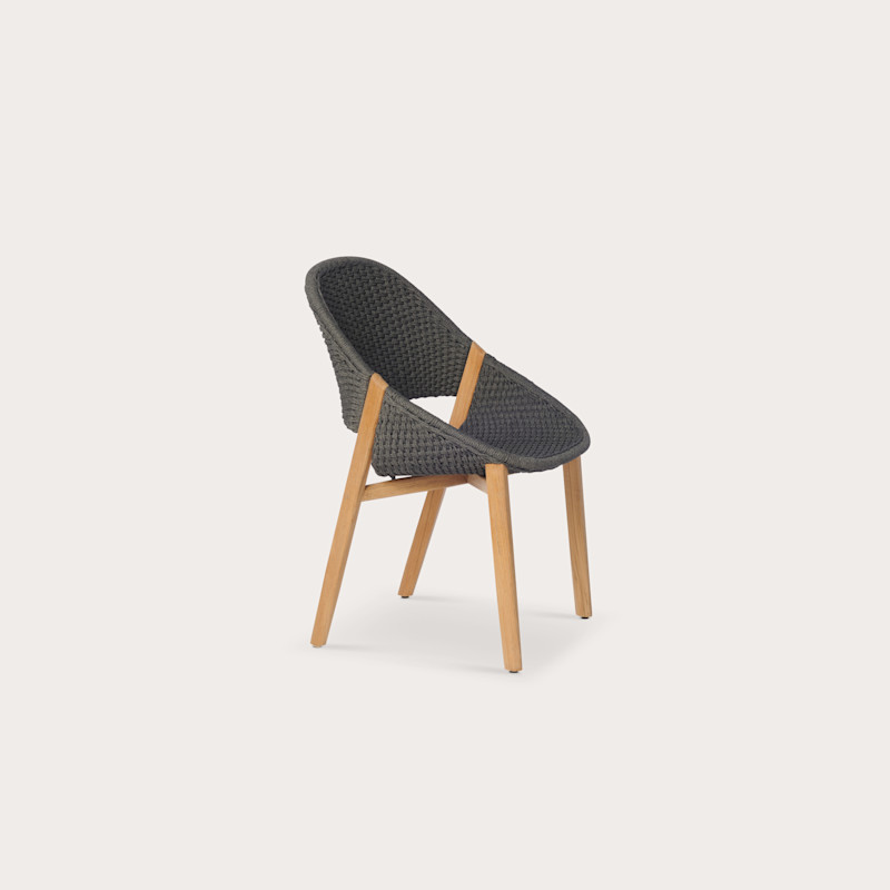 In studio photograph of ELIO Armchair