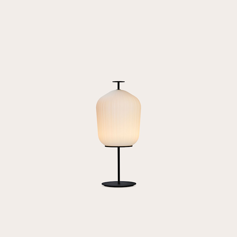 In studio photograph of Plissée Floor Lamp