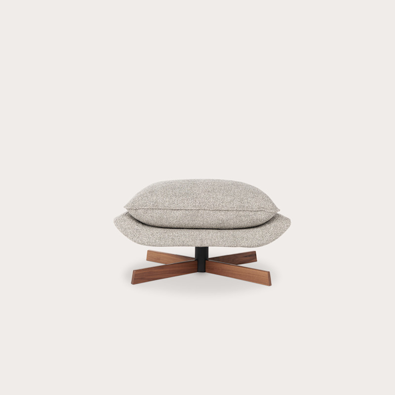 In studio photograph of Rua Leblon Ottoman