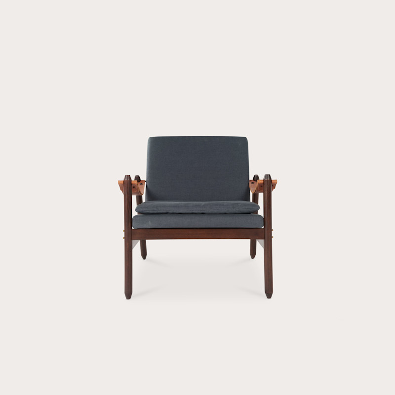 In studio photograph of IPANEMA Armchair