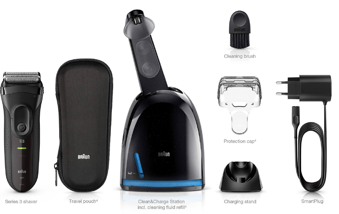 Braun Series 3 ProSkin - Ce conține cutia?