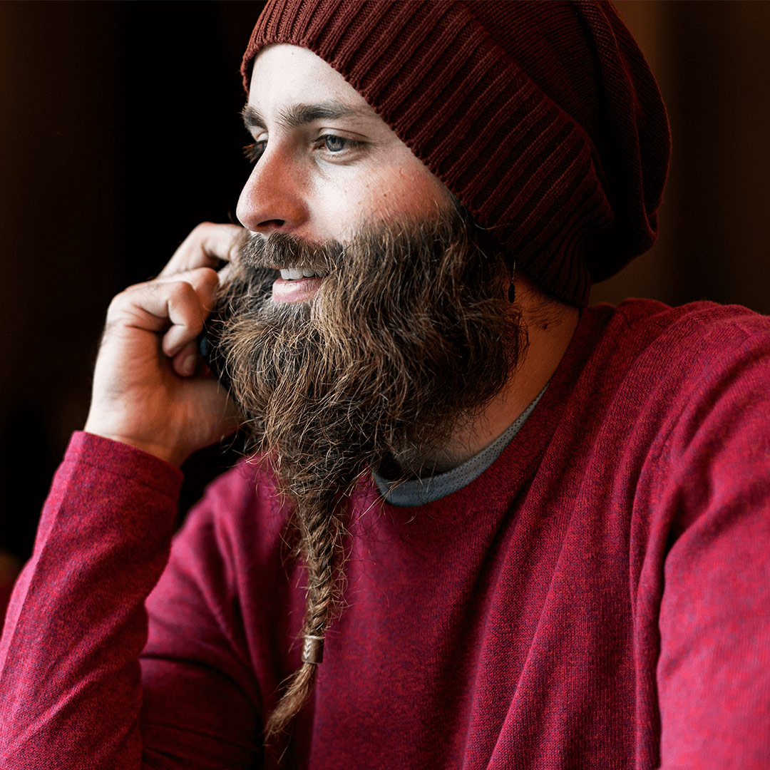 The braided beard