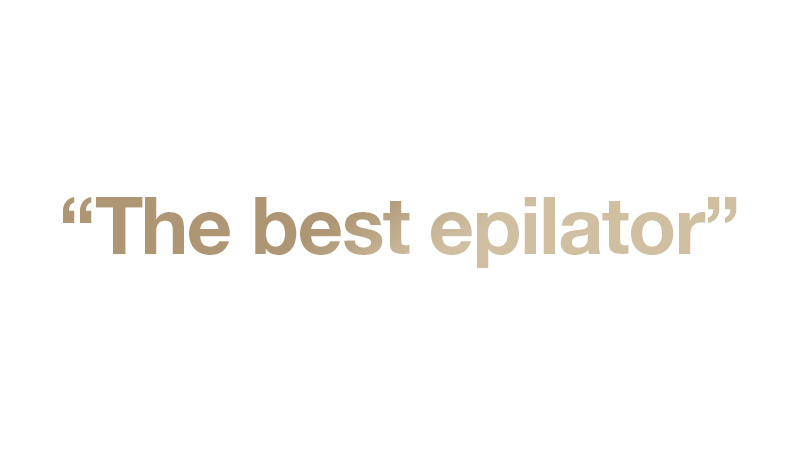 The best epilator