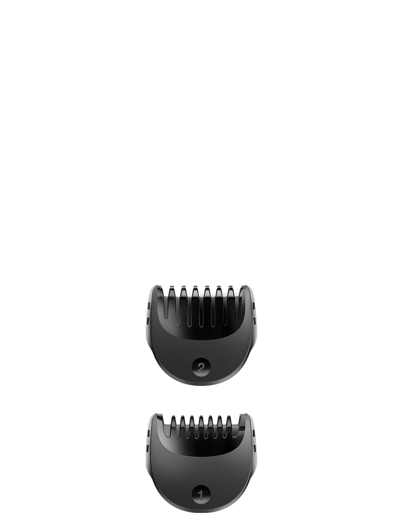 2 piepteni: 1, 2 mm