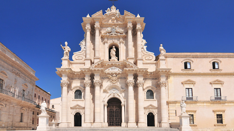 Kathedrale Santa Maria delle Colonne, Siracusa / Syrakus, Sizilien & Liparische / Äolische Inseln,Italien