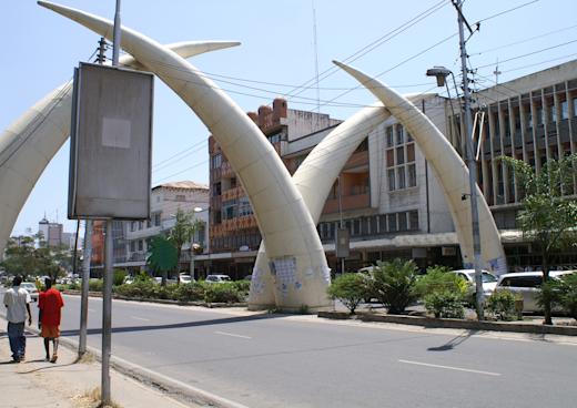 Mombasa Wahrzeichen, Bamburi Beach, Provinz Coast